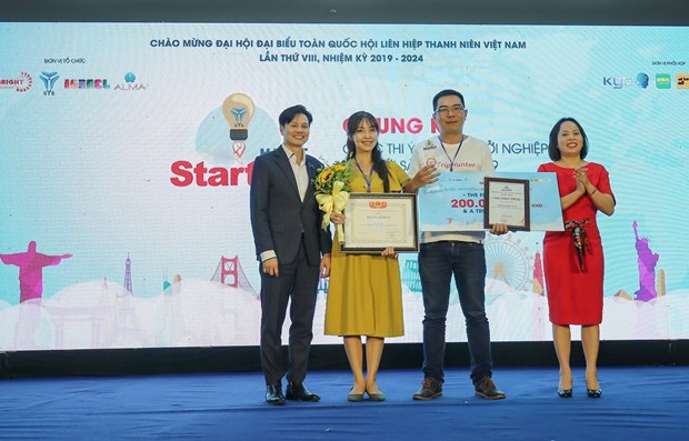 В Ханое прошел финал конкурса инновационных идеи и стартапов «Startup Hunt 2019» hinh anh 1