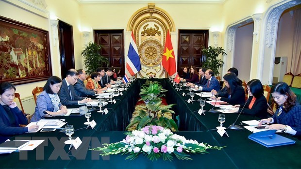 Вьетнам и Таиланд провели 7-е политические консультации в Ханое hinh anh 1