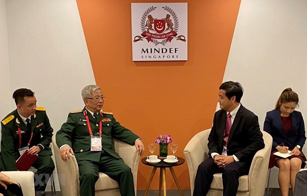 Вьетнам и Сингапур провели консультации о военно-оборонительных мероприятиях АСЕАН hinh anh 1
