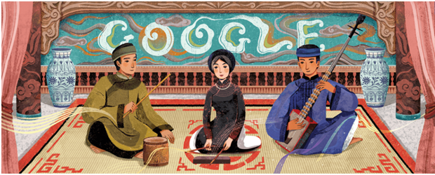 Google по достоинству оценил традиционное искусство Вьетнама hinh anh 1