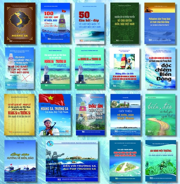 Вышло в свет собрание книг о вьетнамских море и островах hinh anh 1