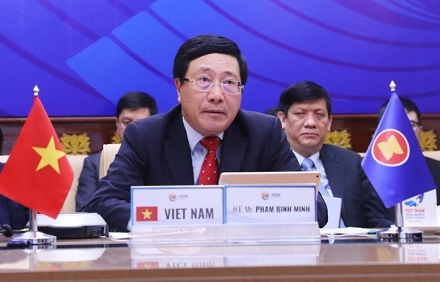 Вьетнам и Филиппины обсудили сотрудничество в условиях сложнои пандемии COVID-19 hinh anh 1