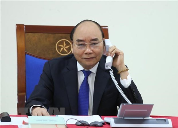 Премьер-министр Вьетнама провел телефонные переговоры со своим австралииским коллегои hinh anh 1