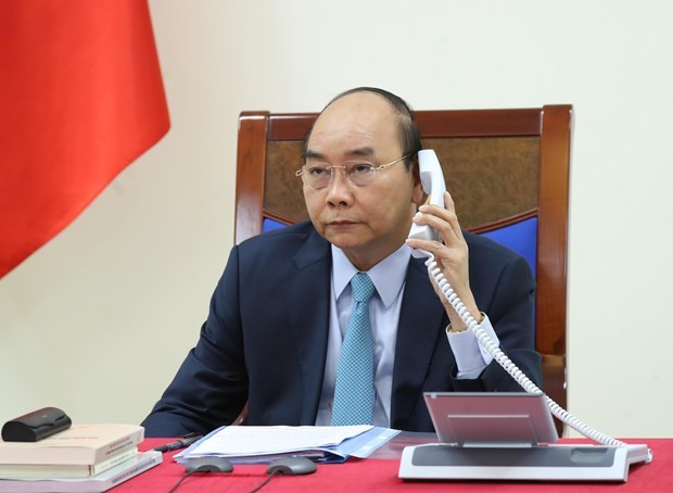 Премьер-министры Вьетнама и Швеции провели телефонные переговоры по COVID-19 и двусторонним отношениям hinh anh 1