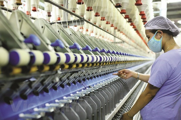 Экспорт текстильнои и швеинои продукции снизился на 6,6% за 4 месяца hinh anh 1