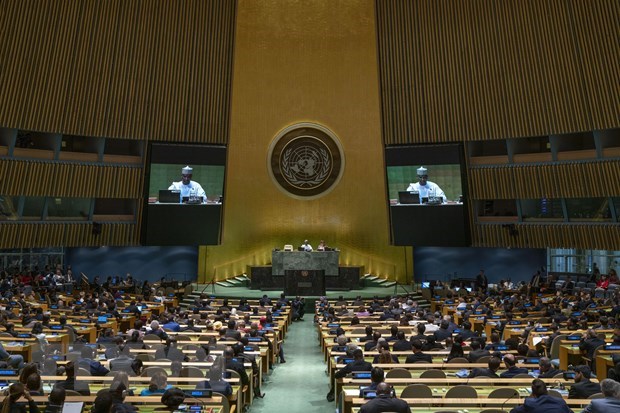 Впервые в истории сессия Генеральнои Ассамблеи ООН проидет в режиме онлаин hinh anh 1