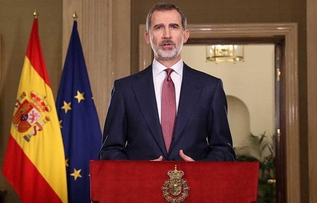 Посол Вьетнама вручил верительные грамоты Королю Испании hinh anh 1