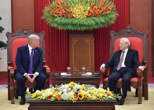 Вьетнамские лидеры поздравили США с Днем независимости hinh anh 1