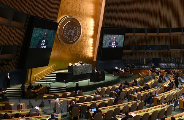 КНР и Россия заблокировали в СБ ООН резолюцию по Сирии hinh anh 1