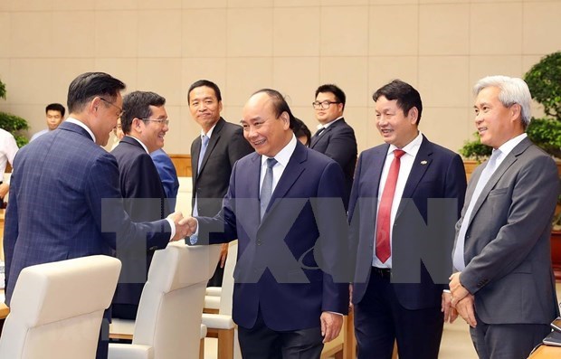 Премьер-министр провел встречу с выдающимися представителями бизнеса из Совета IV и YPO hinh anh 1