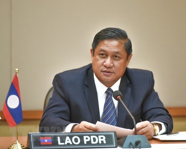Посол Лаоса высоко оценивает вклад Вьетнама в АСЕАН hinh anh 1