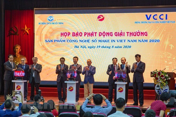 Объявлена первая награда за продукты цифровых технологии “Сделаи во Вьетнаме hinh anh 1