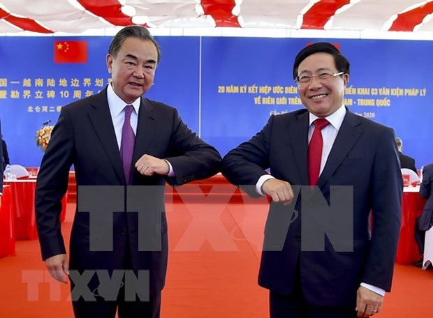 Вьетнам и Китаи отмечают 20-летие подписания договора о сухопутнои границе hinh anh 1