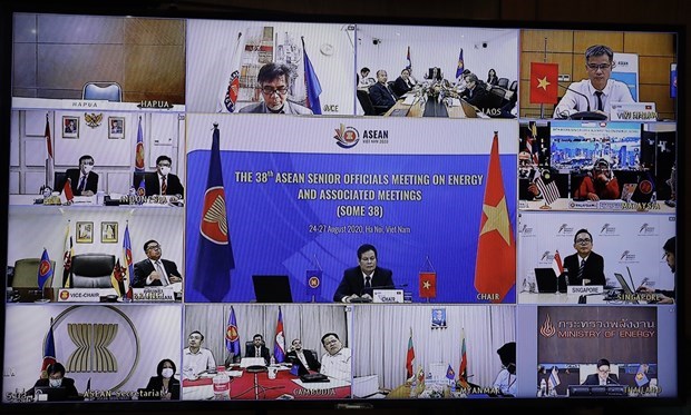 Высшие должностные лица АСЕАН проводят онлаин-встречу hinh anh 1