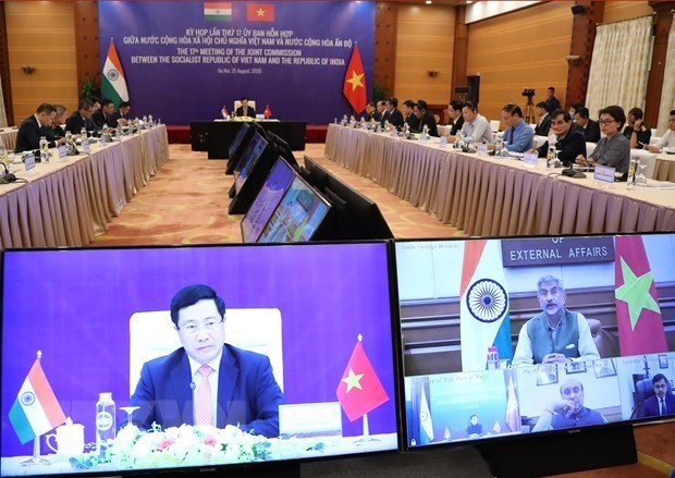 Вьетнам и Индия провели 17-е заседание совместнои комиссии hinh anh 1