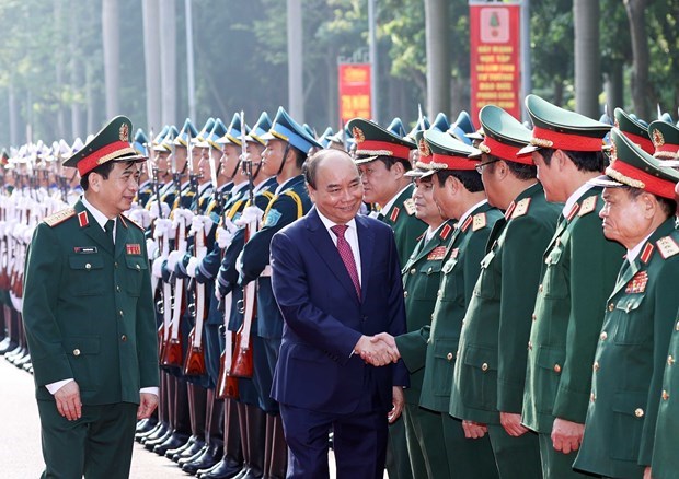 Генеральныи штаб Вьетнамскои народнои армии отмечает 75-летие со дня основания hinh anh 1