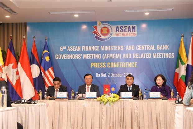Министры финансов АСЕАН и управляющие центральных банков созвали встречу hinh anh 1