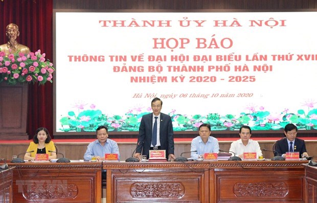 Ханои готов к 17-и конференции партиинои организации hinh anh 1