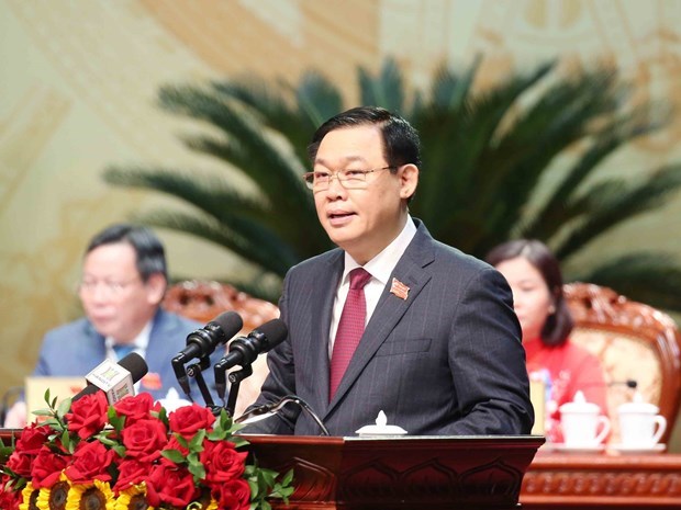 Член Политбюро переизбран секретарем парткома Ханоя hinh anh 1