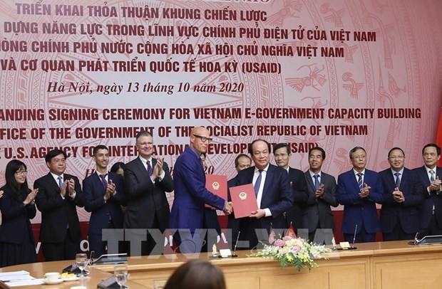 USAID помогает Вьетнаму укрепить потенциал электронного правительства hinh anh 1
