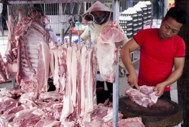 Цены на свинину падают, поскольку Вьетнам увеличивает импорт hinh anh 1