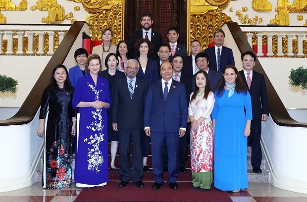 Премьер-министр встретился с представителями ООН во Вьетнаме hinh anh 1