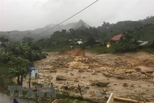 Генеральныи секретарь ООН выразил соболезнования по поводу ущерба, нанесенного наводнением в центральном регионе hinh anh 1
