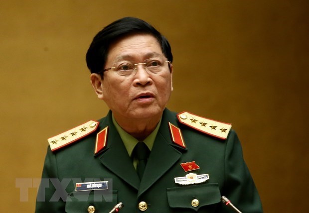 Состоялся телефонныи разговор министров обороны Вьетнама и России hinh anh 1