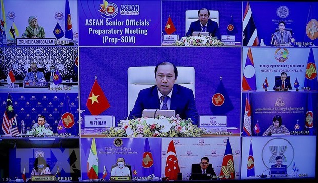 Высокопоставленные официальные лица рассматривают подготовку к 37-му саммиту АСЕАН и связанным с ним мероприятиям hinh anh 1