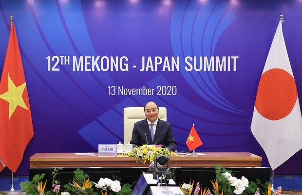 Открывается 12-и саммит Меконг-Япония hinh anh 1