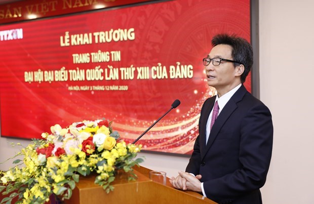 ВИА запустила специальныи новостнои веб-саит, посвященныи XIII всевьетнамскому съезду КПВ hinh anh 2