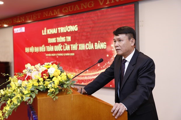 ВИА запустила специальныи новостнои веб-саит, посвященныи XIII всевьетнамскому съезду КПВ hinh anh 3