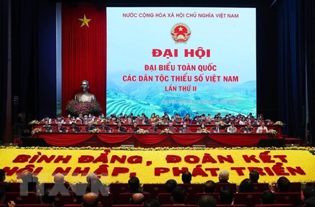 Открылся 2-и национальныи съезд этнических меньшинств Вьетнама hinh anh 1