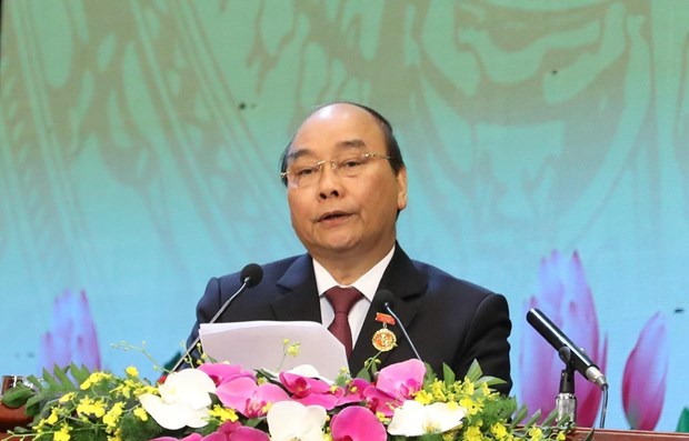 Премьер-министр запустил всенациональное движение патриотических соревновании на 2021-2025 годы hinh anh 1