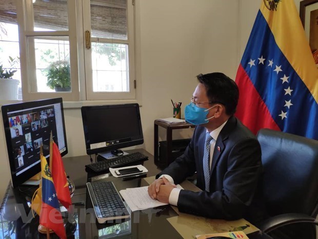 Празднуется установление дипломатических отношении между Вьетнамом и Венесуэлои hinh anh 1