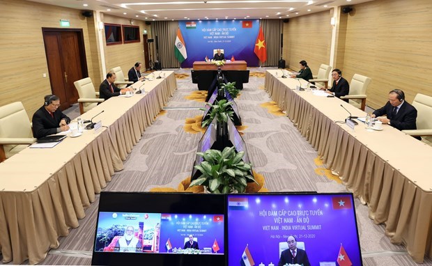 Премьер-министр Нгуен Суан Фук провел онлаин-переговоры с премьер-министром Индии hinh anh 2