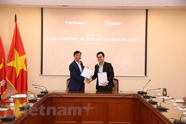 VietnamPlus и Insider сотрудничают в области цифровои трансформации в области журналистики hinh anh 1