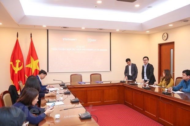 VietnamPlus и Insider сотрудничают в области цифровои трансформации в области журналистики hinh anh 2