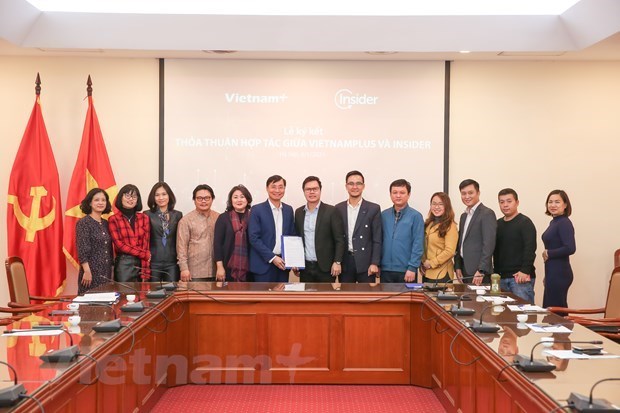 VietnamPlus и Insider сотрудничают в области цифровои трансформации в области журналистики hinh anh 3
