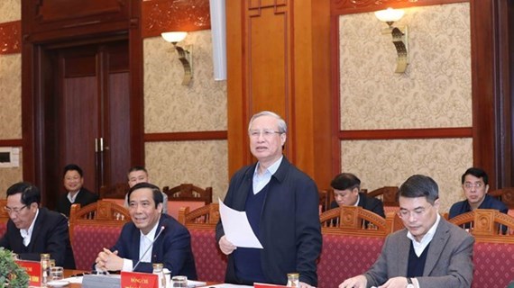 Член Политбюро, постоянныи член секретариата Чан Куок Выонг: сосредоточиться на подготовку к XIII съезду Партии hinh anh 1