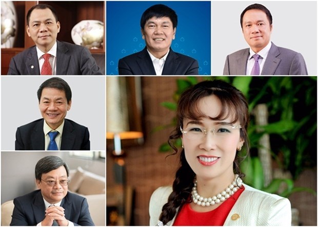 Собственныи капитал вьетнамских миллиардеров вырос после проблемного 2020 года hinh anh 1