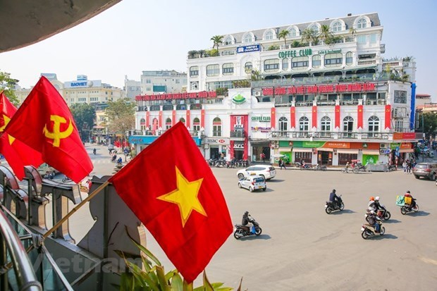 Ханои готовится к XIII всевьетнамскому съезду КПВ hinh anh 2