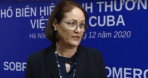Кубинскии дипломат высоко оценивает руководство КПВ hinh anh 1