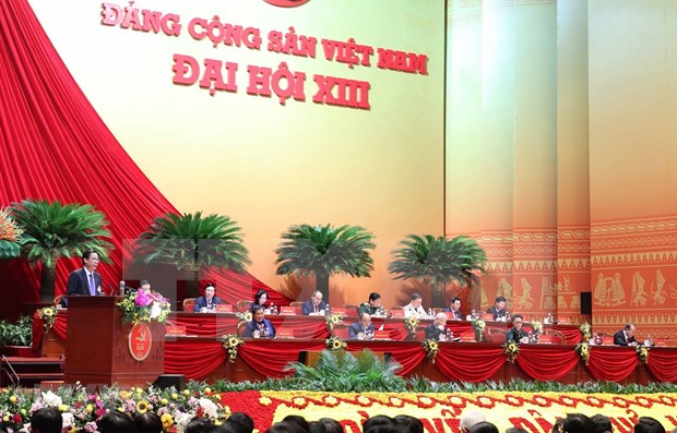 XIII съезд КПВ: Послание солидарности, дружбы и сотрудничества с Партиеи, государством и народом Вьетнама hinh anh 1