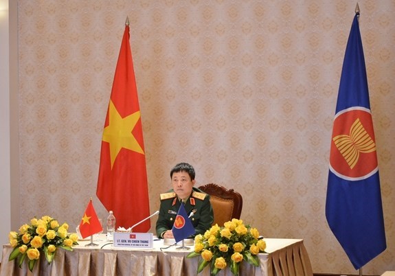 Вьетнам принял участие в заседании рабочеи группы высокопоставленных официальных лиц обороны АСЕАН hinh anh 1