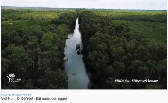Видеоклип VNAT о красоте природы Вьетнама собрал более 1 миллиона просмотров за один месяц hinh anh 1