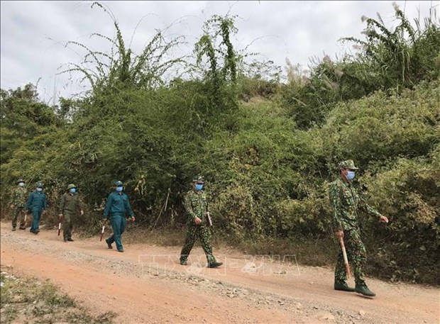 Вьетнам усиливает наблюдение за границеи для предотвращения незаконного въезда и выезда hinh anh 1