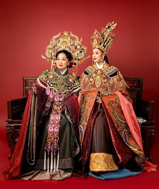 Стартовал арт-проект вьетнамских королевских костюмов hinh anh 1