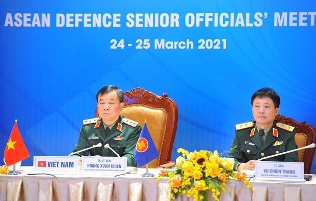 Состоялось совещание высших должностных лиц министерств обороны АСЕАН hinh anh 1