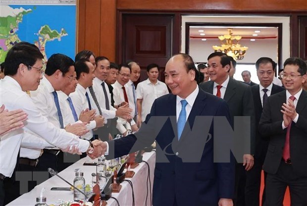 Президент похвалил Дананг и Куангнам за достижения hinh anh 2